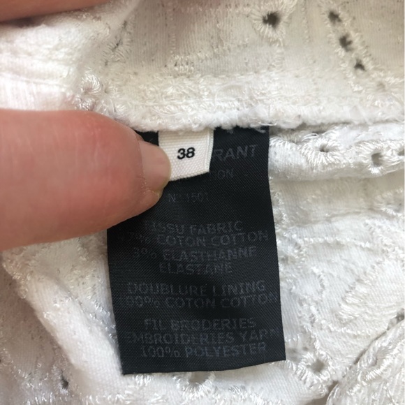 Isabelle Marant Étoile eyelets shorts - Picture 4 of 4